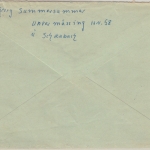 BRD - Thalmässing ü. Schwabach Poststelle I Einschreibebrief n. Nürnberg 1961