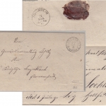 Bayern - Waischenfeld 27/3 Zier-K1 Dienstbrief "Wendekuvert" Löhlitz 1870