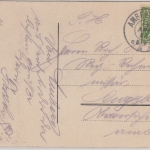 Bayern - Hersbruck Bavaria im SVC Studentenkarte gelaufen 1923