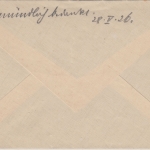 DR - 5 Pfg. Adler Ortsbrief K2 Schleissheim 11. Mai 26