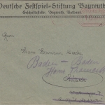 DR-Infla - Bayreuth 29.10.23 10 Mio. M. Postfreistempel Brief (Vordruck!)