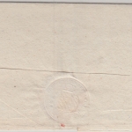 Bayern - Hollfeld roter L1 Dienstbrief n. Bamberg ca. 1830