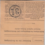 Bayern - 1 M. Ludwig/Freistaat u.a. Paketkarte Wonsees - Nürnberg 1920
