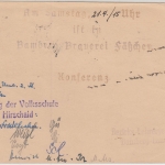 Bizone - Gunzendorf ü. Bamberg Landpost-Ra2 Drucksachenkarte n. Hirschaid 1951