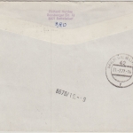 BRD - 500 Pfg. I&T Eilboten-Einschreibebrief Rattelsdorf - Merseburg 1977