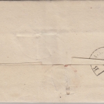 Bayern - Pegnitz 8/8 Fingerhut-K1 Dienstbrief Pottenstein - Bayreuth ca. 1840