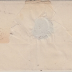 Bayern - Auerbach 9/12 K1 Portopfl. Dienstbrief n. München ca. 1876 - Nachporto