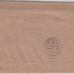 All.Bes. - Pegnitz (9.1.46) Bezahlt Ra1 (mit "am") Einschreibebrief n. Leipzig