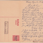 Bayern - 10/10 Pfg. Hupp/Volksstaat Ganzsache Doppelkarte Wiesau 1919 Nachporto