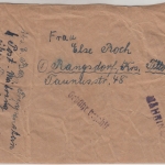 All.Bes. - Mähring Notstempel L1 Gebühr bezahlt Päckchen-/Brief-Vds ca. 1945/46