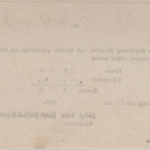 Bayern - Bamberg Haupt-Briefpost-Expedition Aufgabeschein 1858