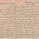 All.Bes. - Bamberg 1 8.10.45 Gebühr bezahlt Ovalstpl. Karte Regensburg - Hofheim