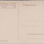 Bayern - Bamberg 200 Jahrfeier Kgl.Bay. 5. IR 1722-1922 ungebraucht Fest-AK