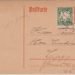 Bayern/DR - 5 Pfg. Wappen + 10 Pfg. Überdruck-Ganzsache Lichtenfels 4.5.20