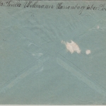 DR - Hassenberg ü. Coburg Landpost-Ra2 Brief n. München 1936