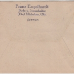 All.Bes. - Michelau Ofr. Notstempel L1 Gebühr bezahlt Brief Lichtenfels 13.4.46
