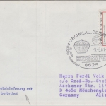 BRD - Michelau 1981 Helikopterpost anl. Briefmarkenausstellung