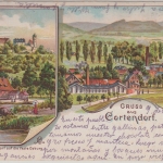 Bayern - Cortendorf Fabrik etc. farb. Mehbild-Litho n. ARGENTINIEN 1911