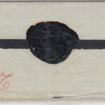 Thurn & Taxis - Coburg 4. NOV 1826 roter L2 Trauerbrief n. Erbach