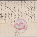 DR - Coburg 1880 Frei lt. Avers No.9 grüner Klebezettel Brief n. Rodach