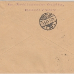 DR-Infla - 2x300 M. Queroval u.a. Einschreibebrief Creidlitz - Berlin 31.7.23