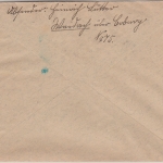 DR - Weidach ü. Coburg Landpost-Ra2 Brief n. München 1938