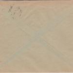 DR - Gauerstadt ü. Coburg Landpost-Ra2 Brief n. München 1936