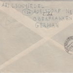 All.Bes./Kontrollrat - Wirsberg ü. Neuenmarkt Einschreibebrief 1.9.46