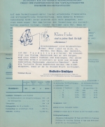BRD - Kulmbach 1953 4 Pfg. AFS Baumann Druck Drucksache n. Puchheim - Inhalt !