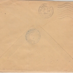 Franz. Westafrika - 5 Fr. Freimarken u.a. Luftpostbrief Koudougou - Paris 1947
