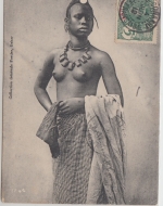Franz. Guinea - 5 C. General Faidherbe Ansichtskarte Conakry - Guise 1912
