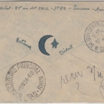 Franz. Indochina - 36 C. Flugpostausg. u.a. Lupo-Einschreibebrief Tourane 1934