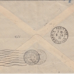 Franz. Indochina - 4x15 C. Freimarken u.a. Luftpostbrief Saigon - Paris 1932