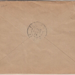 Franz. Indochina - 10 C. Ganzsache Brief Haiphon - Tourane 1914