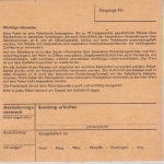 BRD - 2x130 Pfg. Bauwerke Schnellpaketkarte Münchberg - München 1969