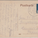 Bayern - Kirchenlamitz Marktplatz farb. AK gelaufen 1920 - Frankatur !!