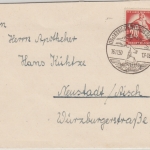 DDR - 24 Pfg. Mansfelder Bergbau Brief Königstein - Neustadt a/A 1950