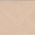 DDR - 24 Pfg. Skispringer Brief Sonneberg - Nürnberg 1951