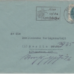 DDR - 16 Pfg. Akademie Grimm Ortsbrief Berlin 1950