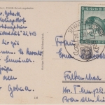 DDR - 12 Pfg. Dt.-Chin. Freundschaft Karte Seebad Heringsdorf - Falkenthal 1952