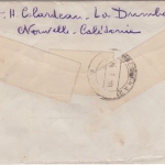 Neukaledonien - 5 Fr. General Leclerce u.a. Einschreibebrief Noumea Dresden 1949