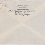 BRD - (13a) Großlangheim ü. Kitzingen Poststelle I Brief n. München 1959