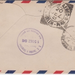 Belgisch Congo - 1st-flight n. USA Etappe Leopoldville - Natal 1941