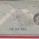 Belgisch Congo - 1st-flight n. USA Etappe Leopoldville - Natal 1941