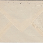 DDR - 20 Pfg. 40 J. Novemberrevolution "Pappchinese" FDC Pausa 7.11.58-12