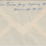DDR - 20 Pfg. Thälmann Blockausgabe Brief Elsterberg - Krefeld 1956