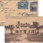 Belgisch Congo - 5 C. Tourismus ua. AK (Coquilhatville) Elisabethville Gent 1939