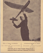 Belgisch Congo - Congres Int. Aviation Erstflug brüssel Coquilhatville 1938