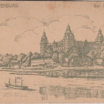 Bayern - Aschaffenburg Kgl. Schloss Frauenverein v. Roten Kreuz Feldpost 1915
