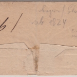 Bayern/Preussen - Aschaffenburg L1 Portobrief n. Münster ca. 1830
